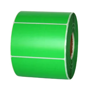 Luxurious Waterproof Glossy Direct Thermal Paper Labels Roll Adhesive Sticker Barcode Multi-Purpose Grocery UV Promotion