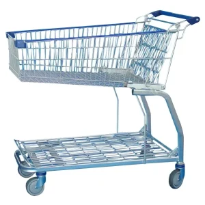 MDL-145 Unfoldable Shopping Trolleys Carts Supermarket Shopping Trolley Cart