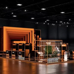 MEGA Modern Fashion Exhibition Stand Booth Modular Assembly for Pop Up Store Mall Event Event Show