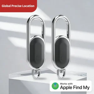 MFI Key Finder Anti Lost Smart Mini Find My Luggage Air Tag Keychain Keyring GPS Tracker Locator for Apple for Airtag