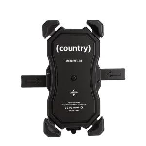 MOLANGDAO Motorcycle Scooter Outdoor Riding Wireless Phone Holder Charger On board Charging Four claw Navigation Mount for