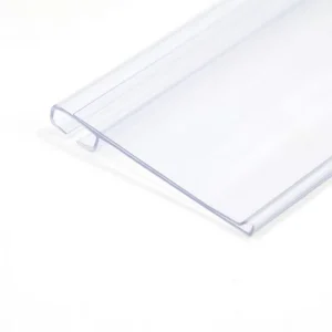 Manufacture Plastic PVC Hook Price Tag Holder for Supermarket Shelf