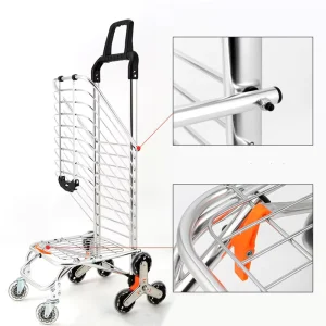 Manufacture Worldwide Household Personal Supermarket Shopping Cart Trolley