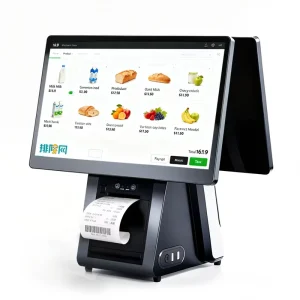 Manufacturer All in One 15.6 Inch Touch Screen POS Machine Cash Register System for Restaurant Point of Sale Systems