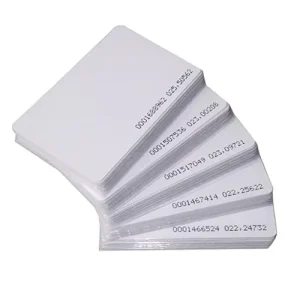 Manufacturer Dual Frequency Combo RFID Card UHF and 13.56mhz NFC and LF 125KHZ Two Chips Combined Smart Card