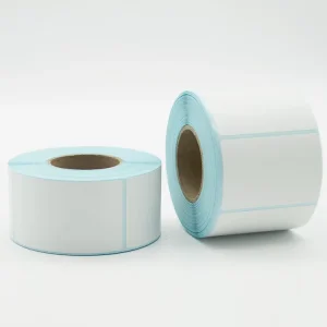 Manufacturer Free Sample 4×4 Thermal Shipping Package Barcode Labels 100×100 Direct Printing Thermal Label Packaging Labels