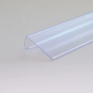 Manufacturer Price Clear Price Tag Holder Label Strip Holder Data Strip Plastic Label Clip Holders