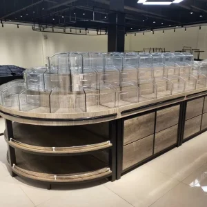 Manufacturer Retail Shop Shelf Rack for Candy Designer Racks for Department Stores