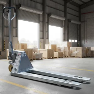 Manufacturer Trolley Pallet Truck Transpallet 2t Galvanized Hand Pallet Jack Hand Pallet Jack