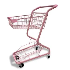 Manufacturers Produce European Style 60L Supermarket Shopping Carts Warehouse Trolleys Shopping Carts