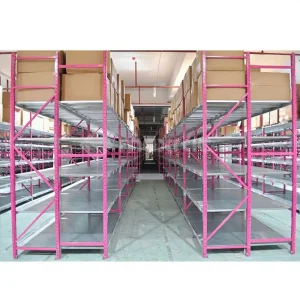 Maxrac Stable Heavy Duty Longspan Shelves Adjustable Metal Shelves Supermarket Shop Rack
