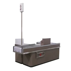 Metal Boutique Cash Convenience Checkout Counters Retail Store