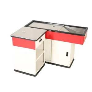 Metal Cashier Counters for Supermarket Counter Table