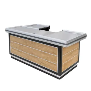 Metal Cashier Counters in Retail Stores and Supermarkets