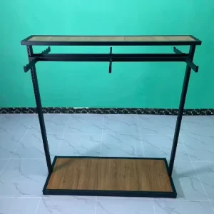 Metal Display Stand for Hanging Clothes Boutique Store