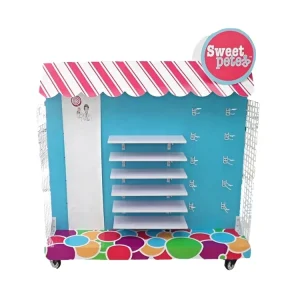 Metal Display Stand with Logo Printing for Chocolate and Candy Display Racks