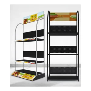 Metal Durable Display Stands for General Store Racks Multi Shelves Product Gondola Stand Supermarket Shelves