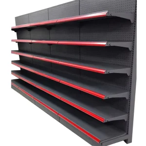 Metal Frame Metal Gondola Shelving Display Rack Shelf Equipment Shop Design Shopping Shelf Supermarket Shelves