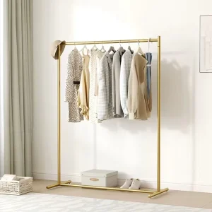 Metal Heavy Duty Cloth Shop Display Rack Multi-function Clothes Shelf Standing