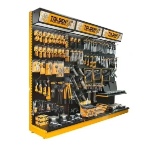 Metal Hook Hardware Display Stand Hand Tool Powder Tool Rack Display Supermarket Shelf Adjustable Shelf Exhibition Shelf