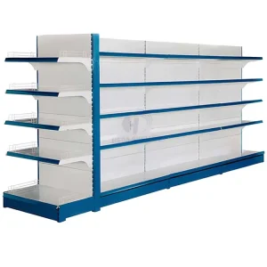 Metal Supermarket Shelves Gondola Shelving Retail Store Shelves Metal Supermarket Gondola Shelf