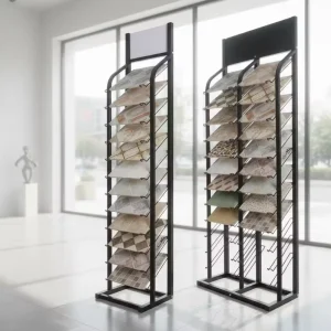 Metal Tile Display Rack for Store Retail Exhibition Showroom