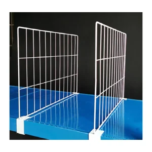 Metal Wire Mesh Shelf Rack Divider for Express or Cloth Warehouse