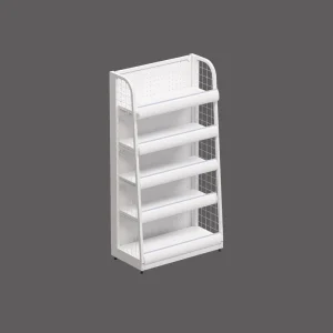 Metallic Heavy Duty Adjustable Supermarket Gondola Shelving Racks for Grocery Store Retail Display