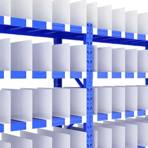 Metallic Heavy Duty Single Sided Divider Shelves Back Supermarket Display Racks Freestanding Snap Fit Assembly Customizable
