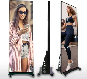 Micro Mini Stand Floor Window Structure Cabinet Digit Light Billboard Electronic Outdoor Sign LED Poster Display