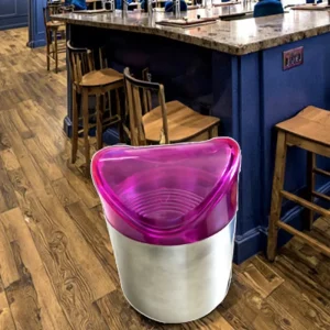 Mini Table Dust Bin With Lid