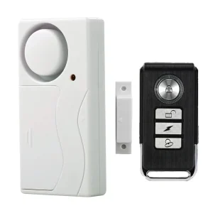 Mini Wireless Magnetic Alarm Home House Door Window Open Magnetic Sensor Detector Remote Control Home Safety Alarm