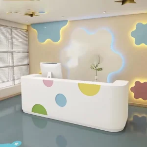 Minimalist Training Institution Kindergarten Early Education Children’s Playground Front Desk Reception Checkout Counters