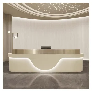 Minimally Modern Beauty Salon Cashier Clothing Trendy Hair Salon Reception Desk Boutique Store Checkout Counters