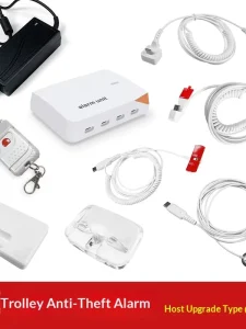 Mobile Phone Anti-Theft Alarm System Display Stand Experience Counter Multi-Channel One-To-Eight Alarm Host Cable App Support