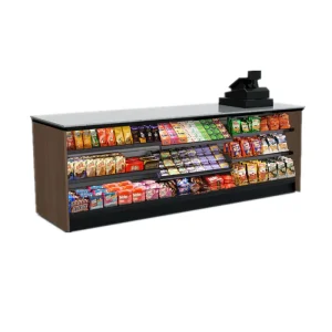Modern Checkout Counter Design Retail Register Desk for Stores Functional Display Counter Cashier Counter