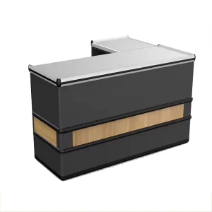 Modern Design Convenience Retail Counter Desk Checkout Counter Cashier for Supermarkets