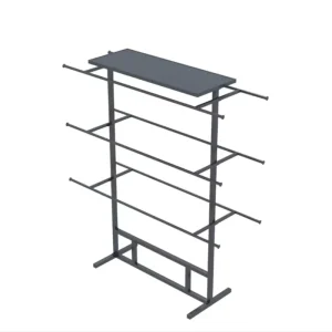 Modern Eco Friendly Metal Bra Display Rack 5 Shelf Freestanding Stand Women’s Clothing Lingerie Stores Stylish Design