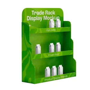 Modern Eco Friendly Motorcycle Helmet Jewellery & Shop Display Stands Customized Freestanding 3 Shelf