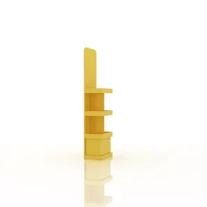 Modern Eco Friendly Retail Display Racks Floor Cardboard Display Stand for Snack Chocolate Other Products