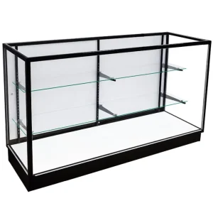 Modern Extra Vision Frame Glass Showcase Cabinet 4 Feet 6 Feet Retail Shops Display Cases For Smoke Shops Showrooms