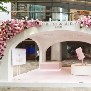 Modern Fashion Event Booth Modular Assembly for Influencer Pop Up Store Exhibition Stand