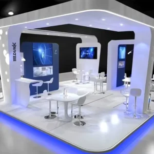 Modern Fashion Event Booth Modular Assembly for Influencer Style Pop Up Store Stand