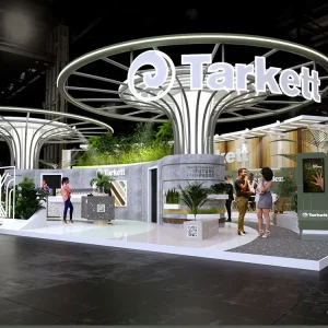 Modern Fashion Event Booth Modular Assembly for Pop Up Store Exhibition Stand