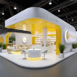 Modern Fashion Event Booth Modular Assembly for Pop Up Store Exhibition Stand