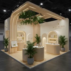 Modern Fashion Exhibition Stand Booth Modular Assembly for Pop Up Store Event High end Service