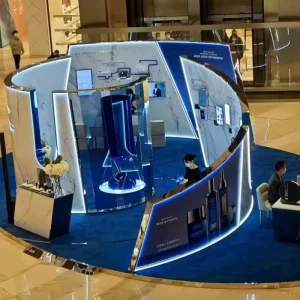 Modern Fashion Exhibition Stand Booth Modular Assembly for Pop Up Store Mall Event Show