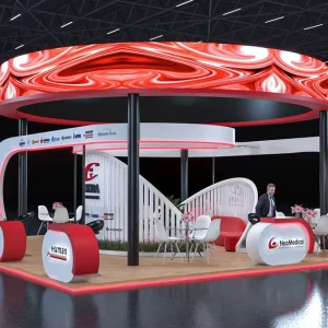 Modern Fashion Exhibition Stand Booth Modular Assembly for Pop Up Store Mall Event Show