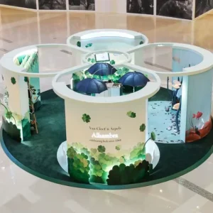 Modern Fashion Exhibition Stand Booth Modular Assembly for Pop Up Store Mall Event Show