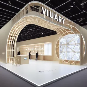 Modern Fashion Exhibition Stand Booth Modular Assembly for Pop Up Store Mall Event Solution